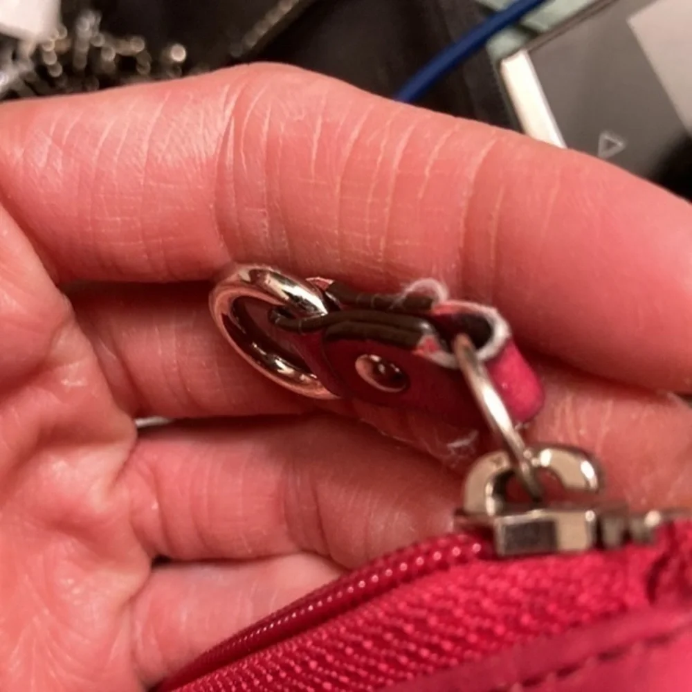 Coach vintage y2k pink leather soho wristlet mini bag